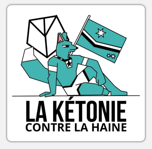 Stickers kétonie contre la haine