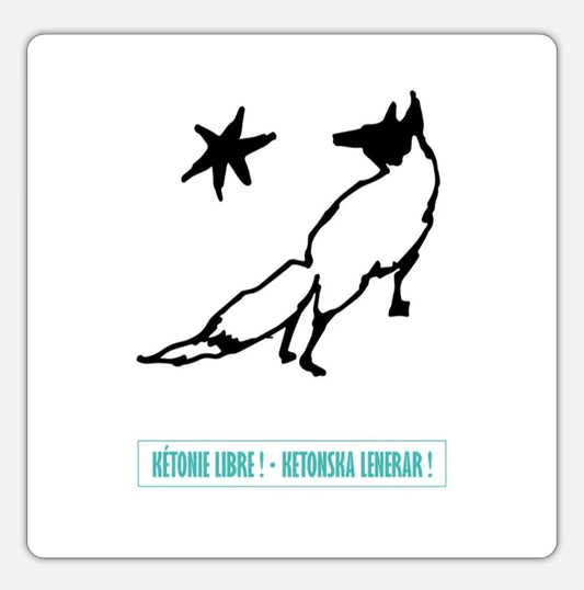 Stickers Kétonie libre