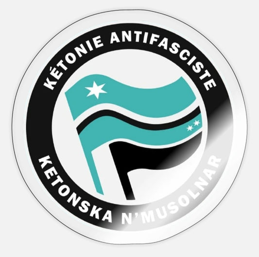 Stickers kétonie antifasciste (pack de 2)