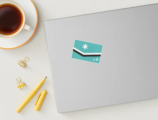 Stickers drapeau kétonie (pack de 2)